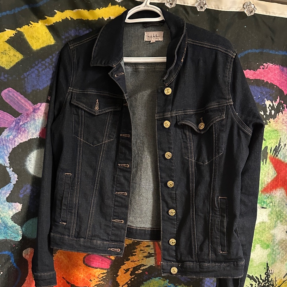Stylish Black Denim Jacket